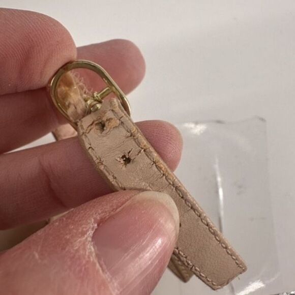 Kelly & Katie Hailee Nude Pump T Strap Sandals Size 8.5 - Picture 3 of 10